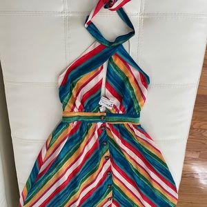 Halter Top Backless MidiDress